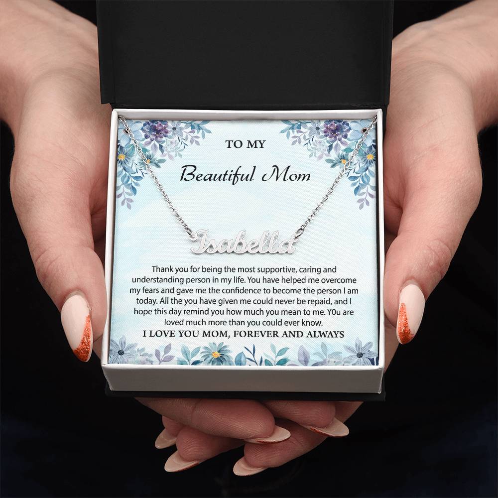 Personalised Mom Name Gift